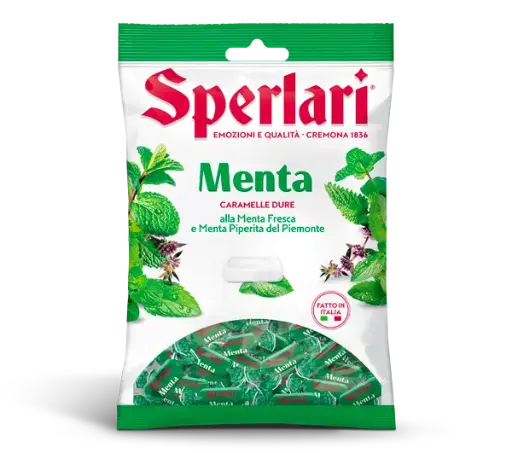 [sperb0218] Sperlari Caramelle dure al Menta Fresca 420g