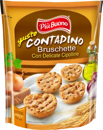 [piu1151] Piu Buono Bruschetta contadine 150g