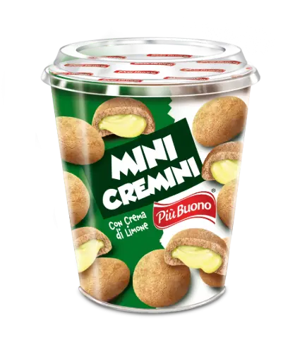 Piu Buono Mini cremini limone 125g