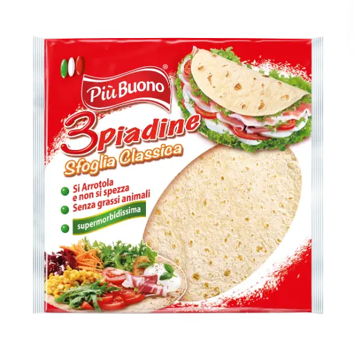 [piu1306] Piu Buono Piadina classica 330g