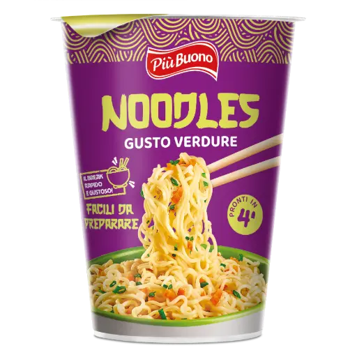 Piu Buono Noodles Gusto Verdure 65g