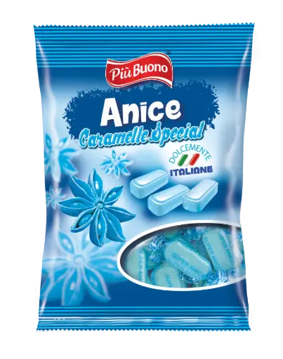 Piu Buono Caramelle anice 175g