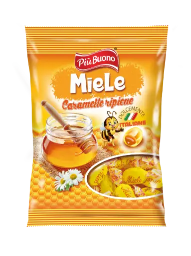 [piu1733] Piu Buono Caramelle miele 175g