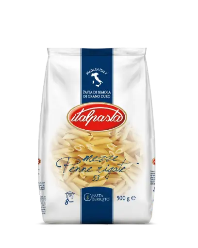 [ita00I04.210] Italpasta Mezze Penne Rigate 500g