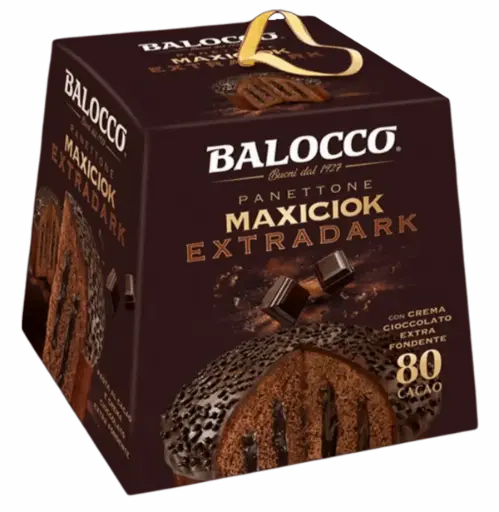 [bal22579] Balocco Panettone Maxiciok Extradark 800g