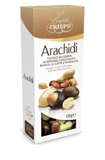 [cri10444960] Crispo Arachidi Ricoperte 130g