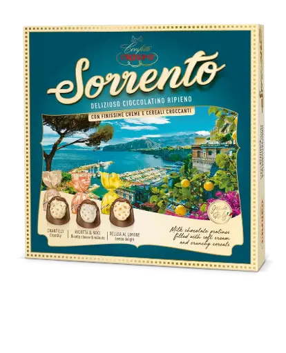 [cri10436053] Crispo Gift Box Sorrento Pralinesse Assortite 250g