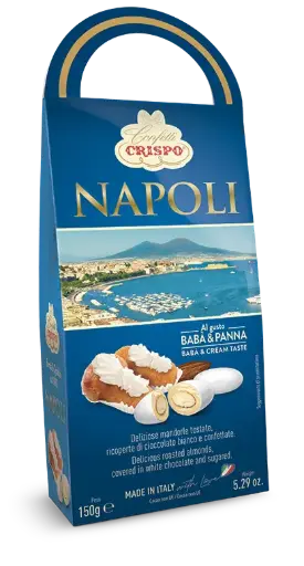 [cri10137210] Crispo Gift box Napoli Snob Babà e Panna 150g
