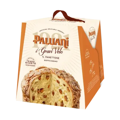 [palA9692] Paluani Panettone Senza Canditi Gran Velo 900g