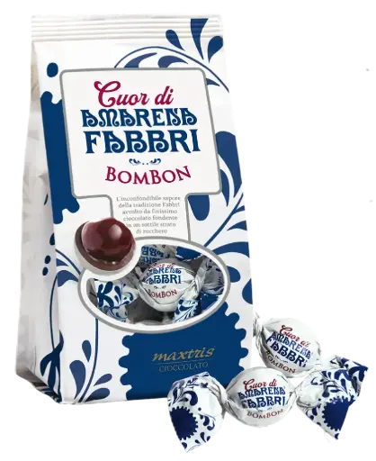 [fab9173110BF1] Fabbri Cuor di Amarena Bombon 150g