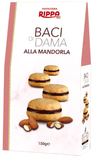 [ripBW001] Rippa Baci di Dama alla Mandorla 150g
