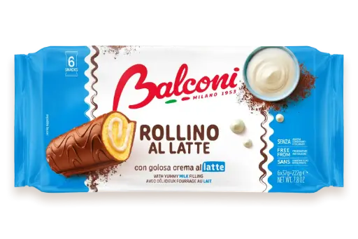 [blc672106] Balconi Rollino Latte 222g